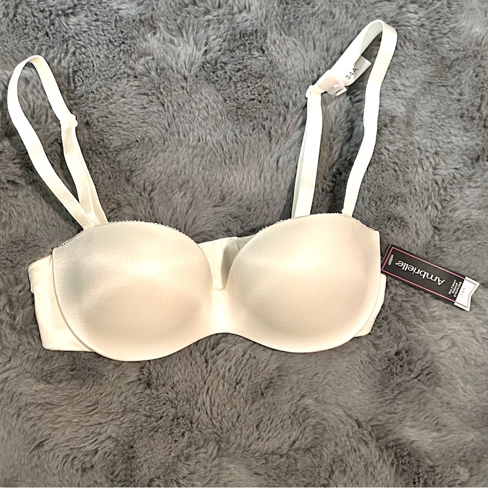 Ambrielle Multiway Push-up Strapless Bra